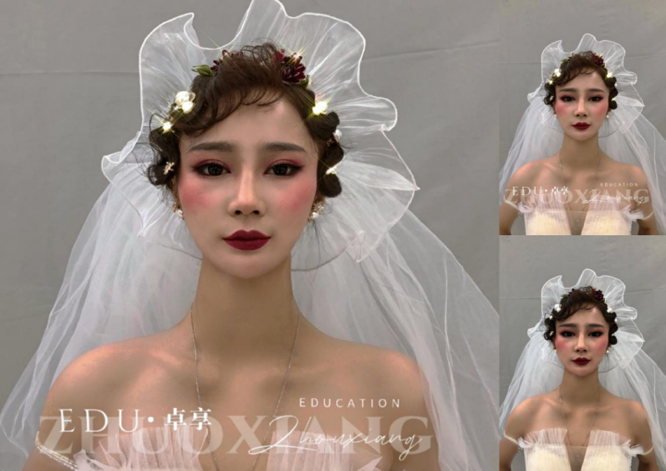 卓享彩妆—解读复古新娘妆发