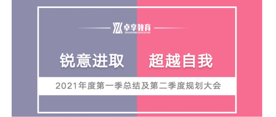 兰州卓享教育—第一季度会议总结